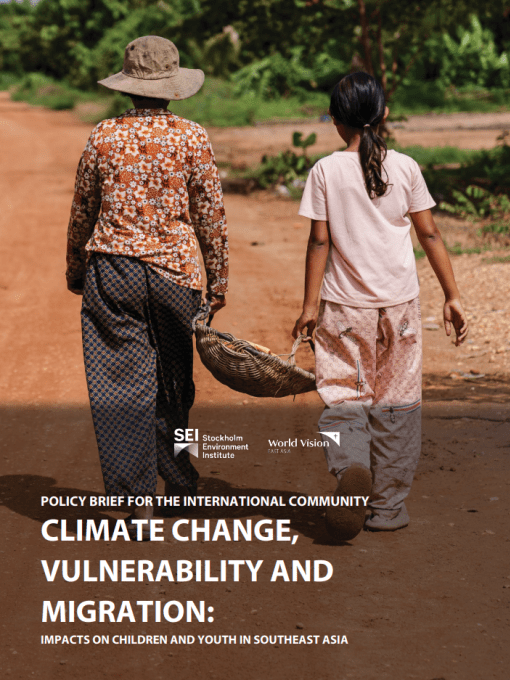 Full report climate change vulnerability and migration world vision